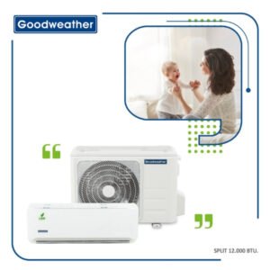 AIRE ACONDICIONADO GOODWEATHER 12000 BTU GW-12FO R410